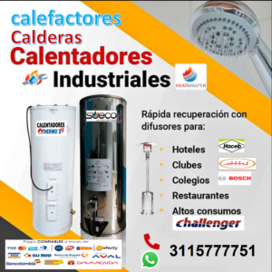 caletador industrial Calentadores industriales a gas