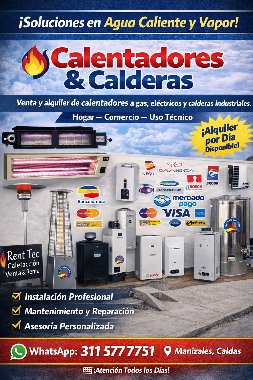 alquilr calefactores